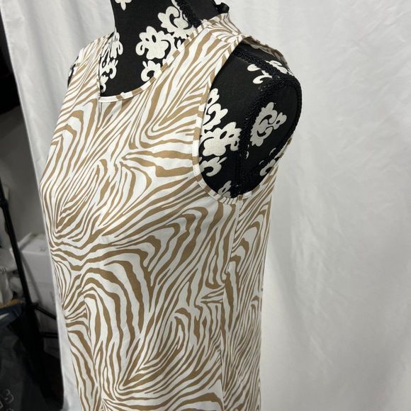 Banana Republic Zebra Print Midi/Maxi Dress - Picture 5 of 6